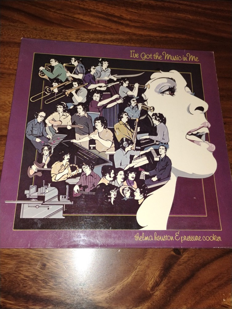 Thelma Houston-Nm- Vinyl-I've Got The Music In Me-Funk-Sheffield Lab Limited