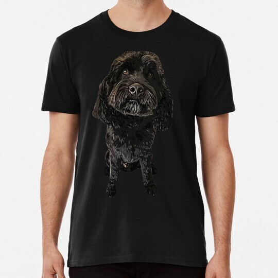 Cockapoo Cavapoo Black Puppy Dog S to 5XL Made in the USA T-Shirt