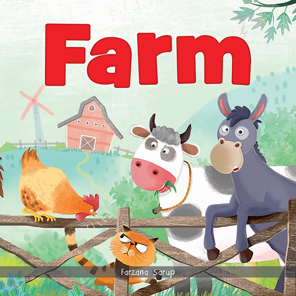 Farm - Illustrated Book On Animals (Let's Talk About) Multicolor