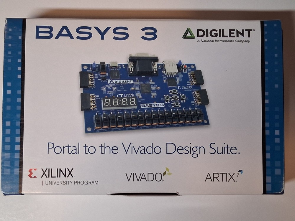 Digilent Basys 3 Artix-7 FPGA Trainer Board Vivado XC7A35T-1CPG236C - NEW