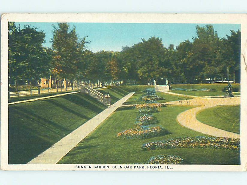 W-Border PARK SCENE Peoria Illinois IL hk7519