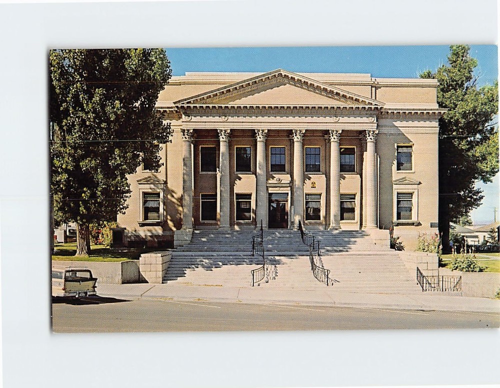 Postcard Humboldt County Court House Winnemucca Nevada USA