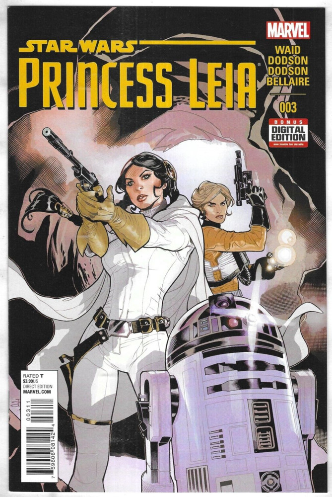 Star Wars Princess Leia Comic 3 First Print Cover A Dodson 2015 Mark Waid Marvel