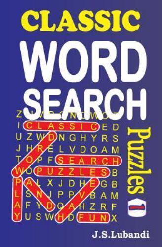 Classic Word Search Puzzles, Paperback by Lubandi, J. S., Brand New, Free shi...