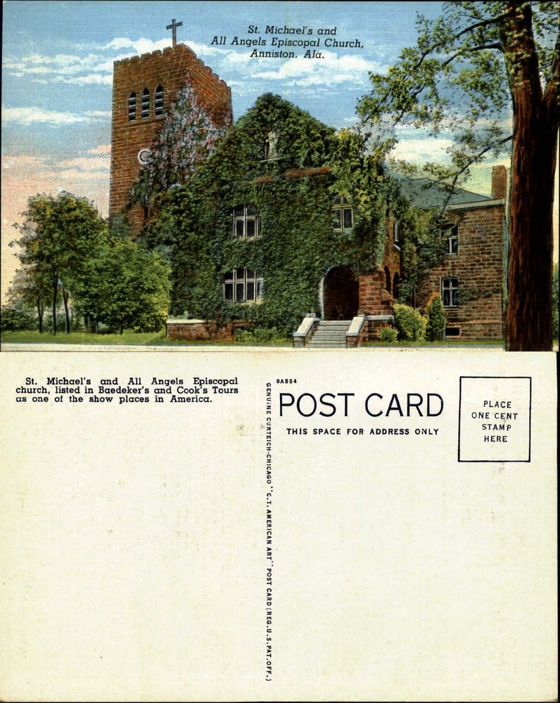 St Michael's and All Angels Episcopal Church Anniston Alabama AL