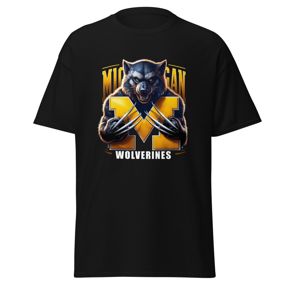 Show Your Team Spirit with Stylish Michigan Wolverines T-Shirts