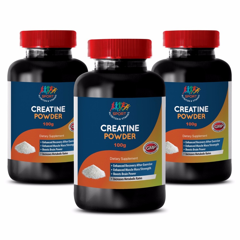 Extreme Muscle Growth Creatine Powder 100g 3B L-Creatine L-Tartrate Formula  