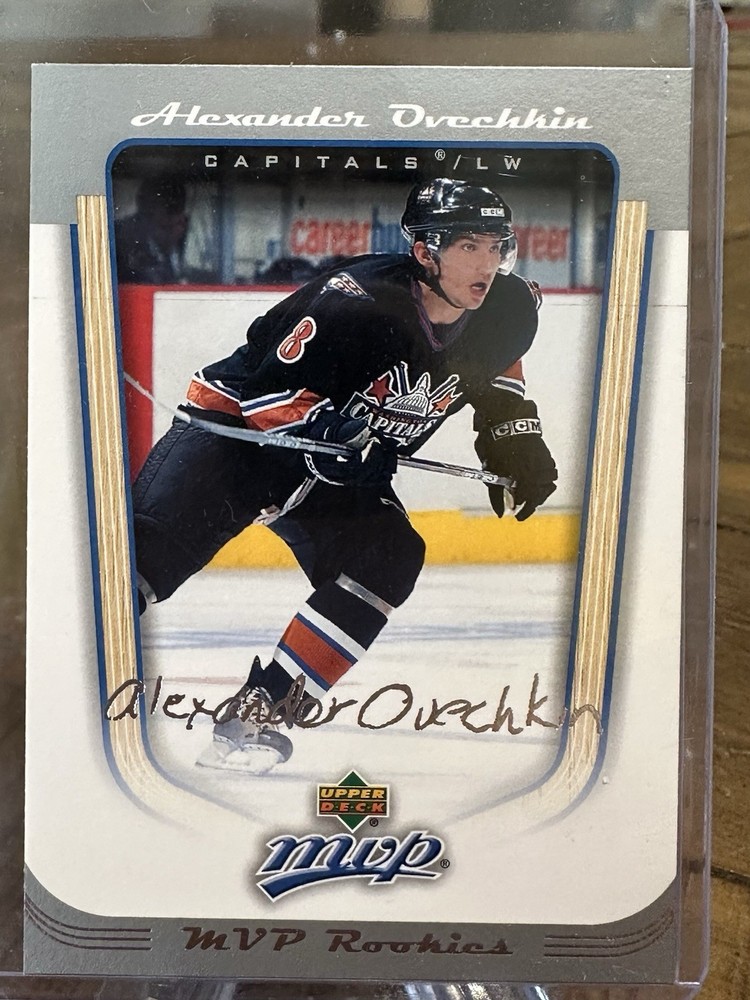 2005-06 Upper Deck MVP Rookie Card Alex Ovechkin #394 RC