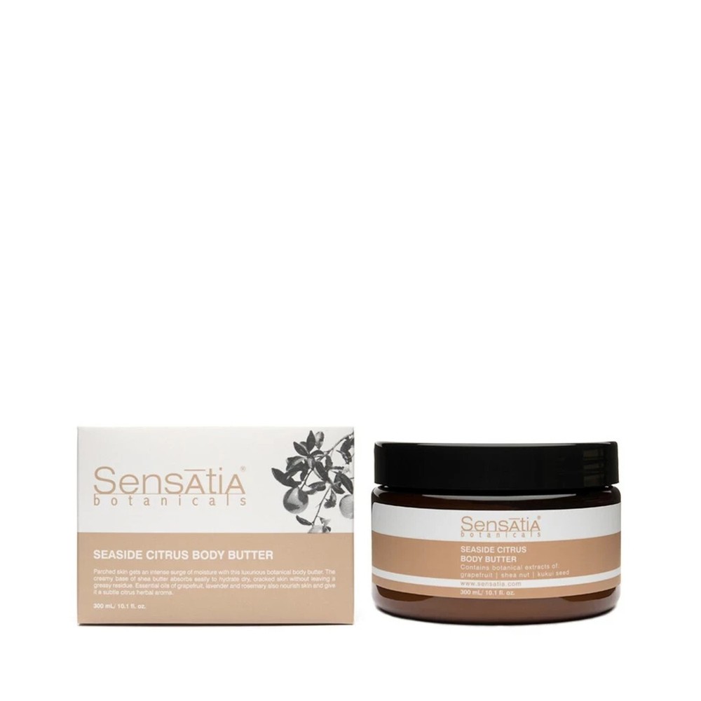 Sensatia Botanicals Seaside Citrus Vegan Body Butter 100ml Hydrating