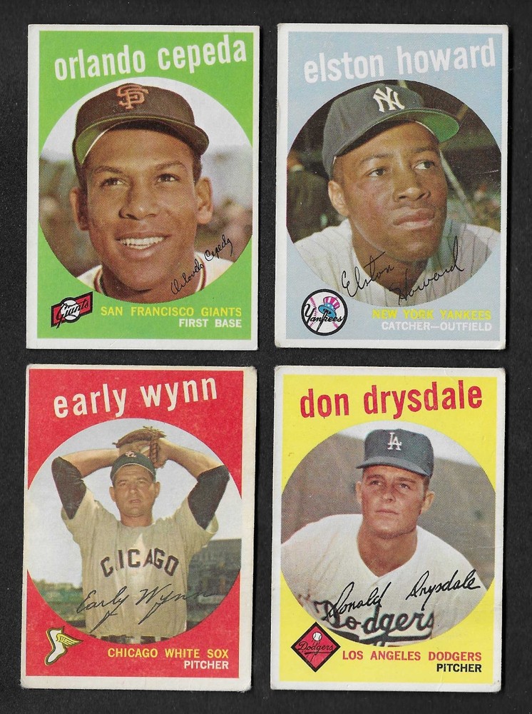 1959 Topps Baseball: OFF GRADE Choose Your Card (#256 to #399) FREE SHIPPING!