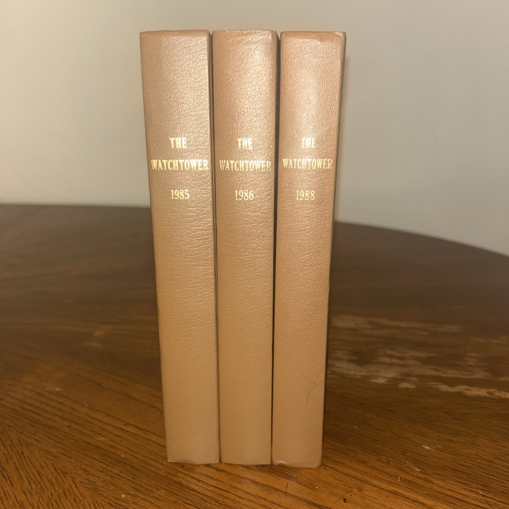 Jehovah's Witnesses THE WATCHTOWER Magazine Annual Bound Volume. You pick!