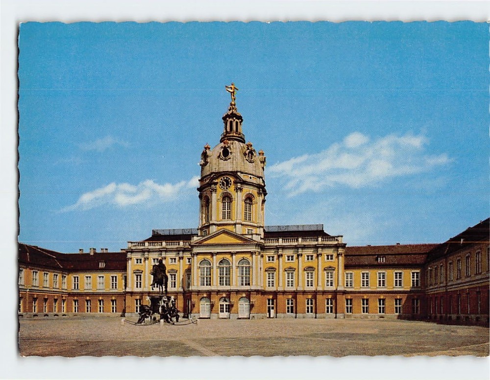 Postcard Berlin Schloss Charlottenburg Palace Germany Vintage