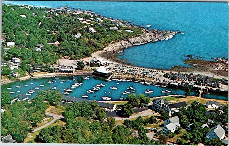 Postcard AERIAL VIEW SCENE Ogunquit Maine ME m/09 AL5436