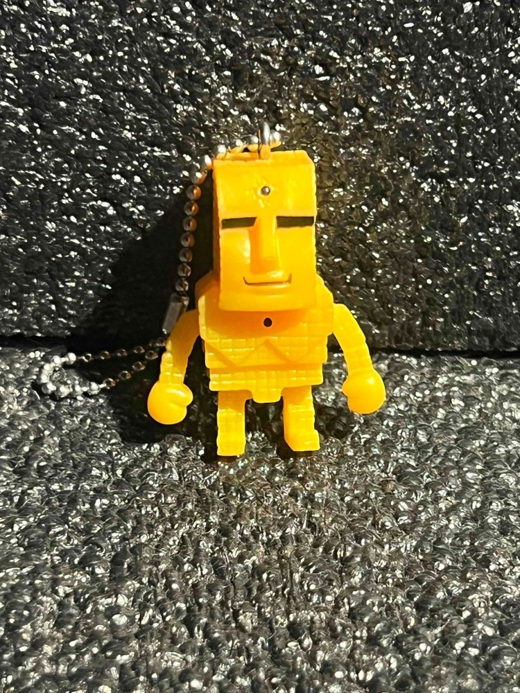 Kinnikuman Sunshine Figure Keychain Japan Anime Vintage Rare Weekly Shonen Jump