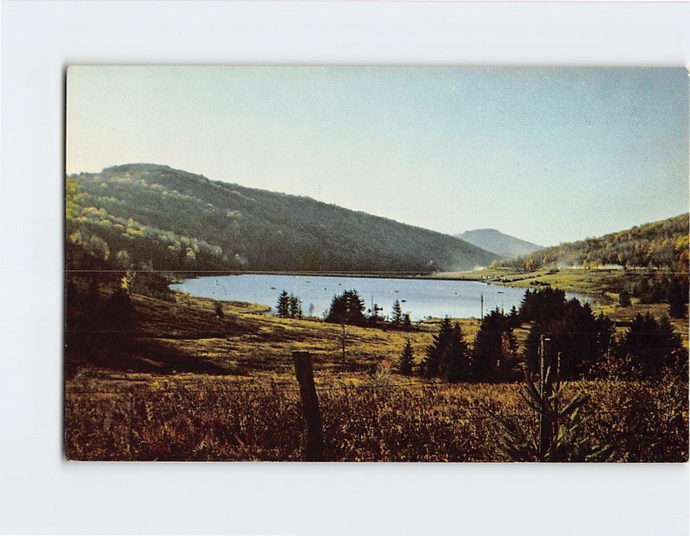 Postcard Spruce Knob Lake West Virginia USA