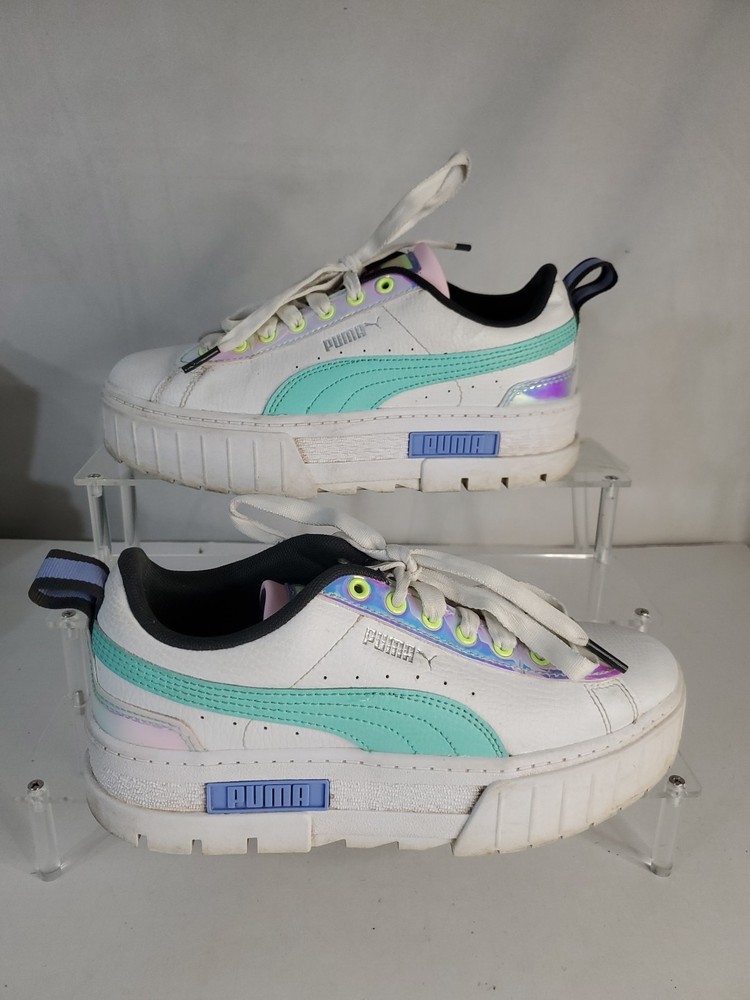 PUMA Mayze Glitzy Platform Lace Up Women Size 5  Sneakers  Shoes 392159