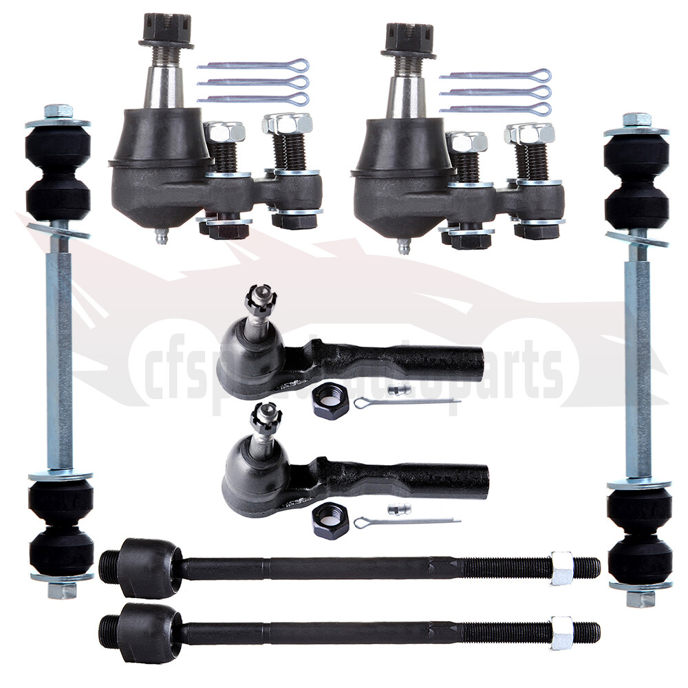 8pc Front Suspension Kit for 1999-2006 GMC Sierra 1500 - Ball Joints & Tie Rods
