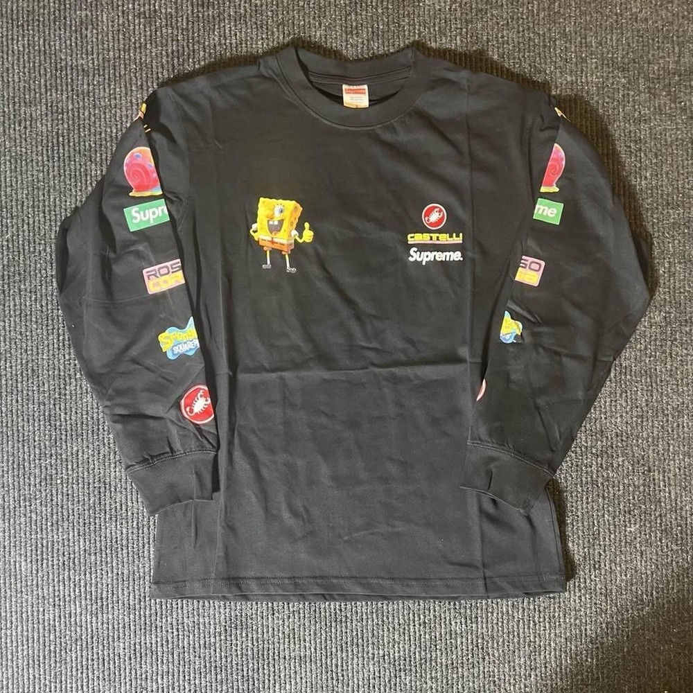 Supreme x SpongeBob Castelli Long Sleeve Racing Top Men