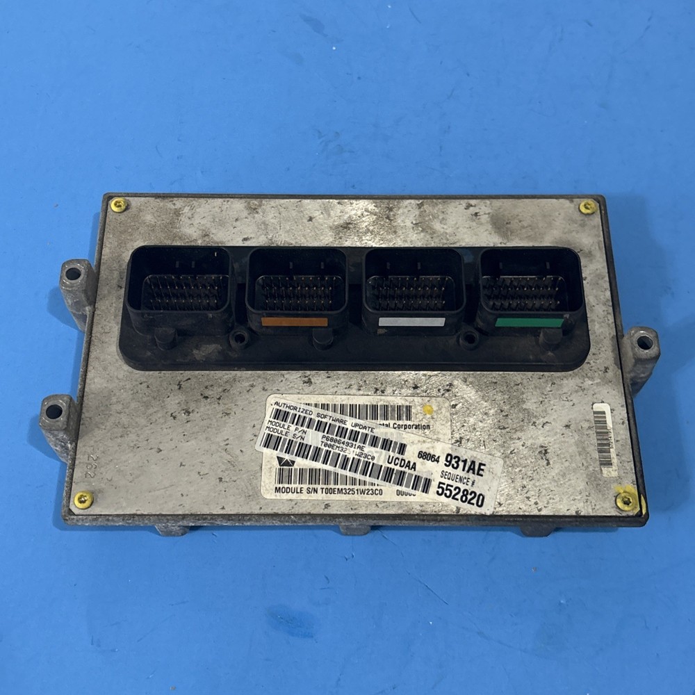 2012 DODGE RAM 1500 2500 5.7L ENGINE COMPUTER CONTROL MODULE P68064931AE OEM