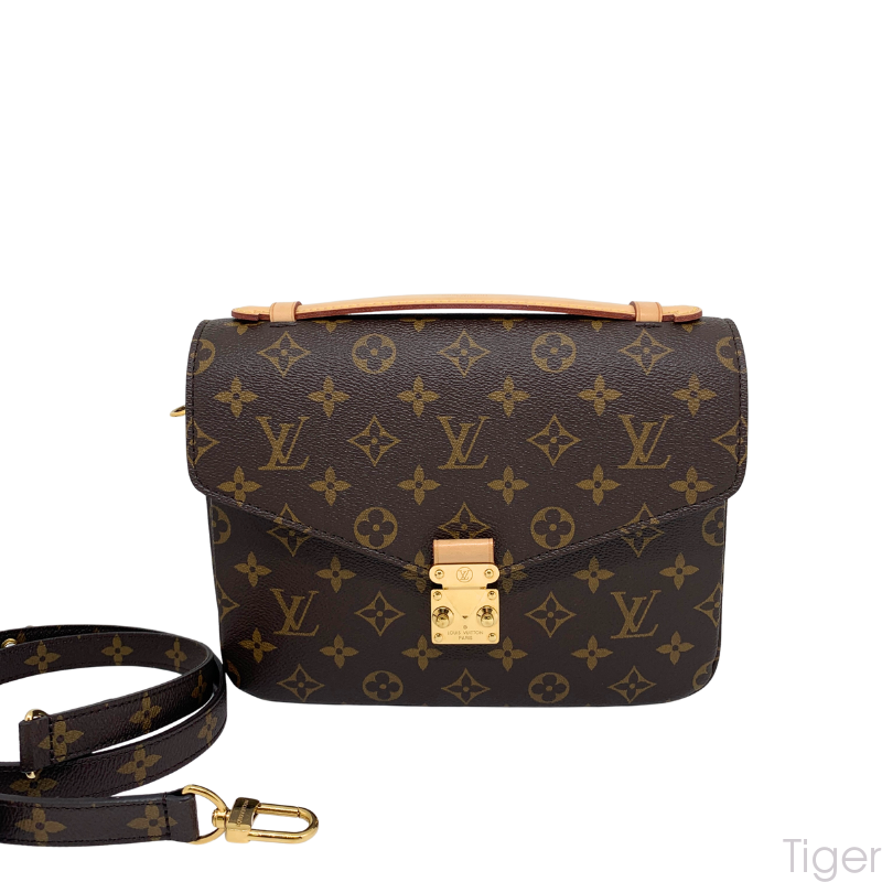 LOUIS VUITTON  Monogram Metis coated waterproof canvas Crossbody messenger bag
