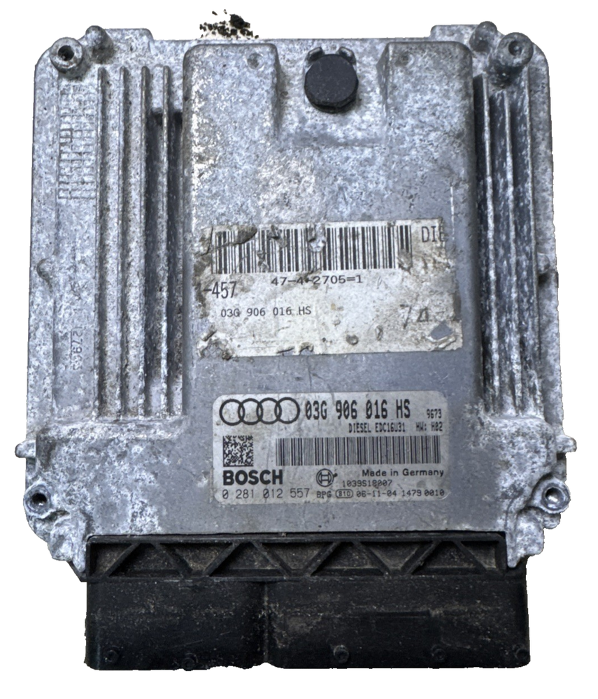 2006 AUDI A6 C6 2.0 TDI ENGINE CONTROL UNIT ECU 03G906016HS