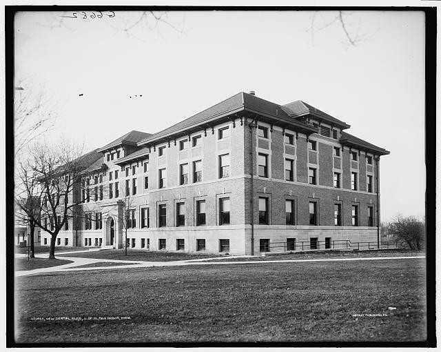 Photo:Ann Arbor Michigan University of Michigan New Dental Building 1900s