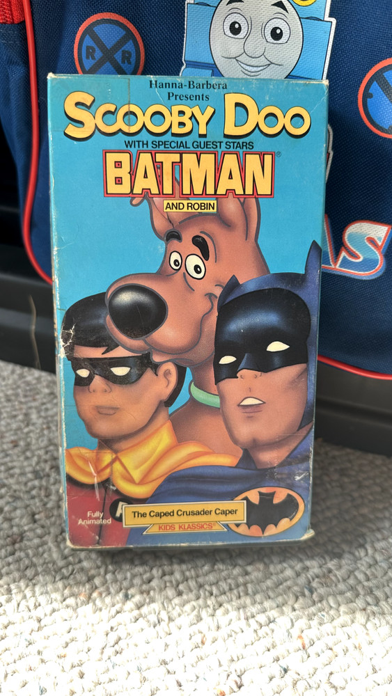 Scooby-Doo with Batman & Robin - The Caped Crusader Caper VHS 1989
