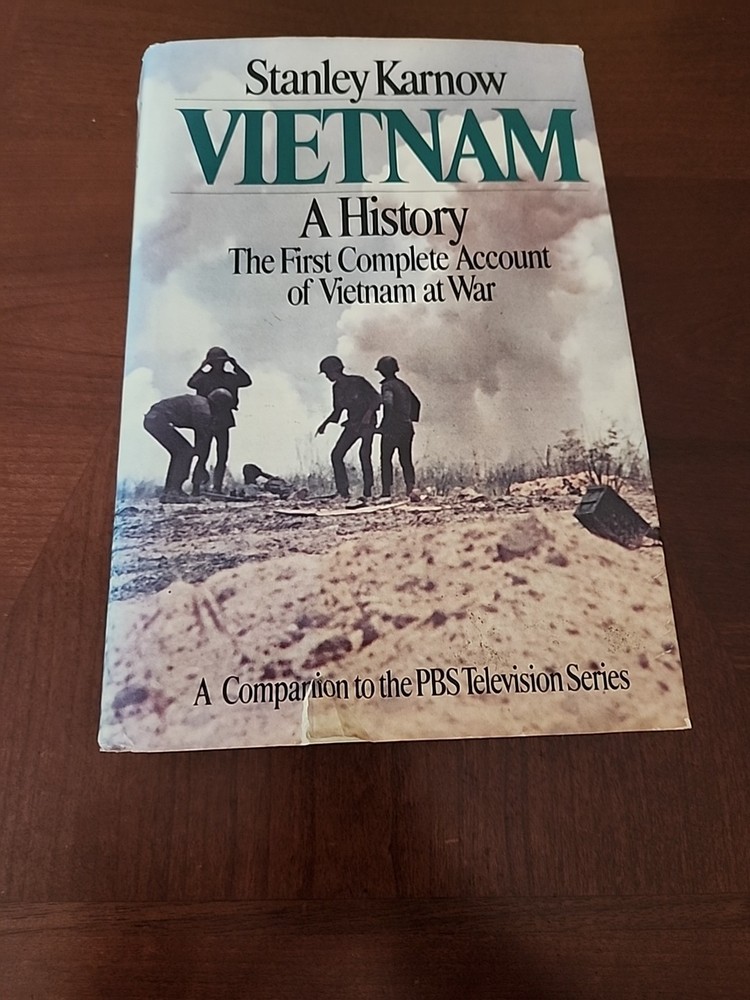 VIETNAM; A History, 1983, Stanley Karnow, 1st ED, Illus, DJ