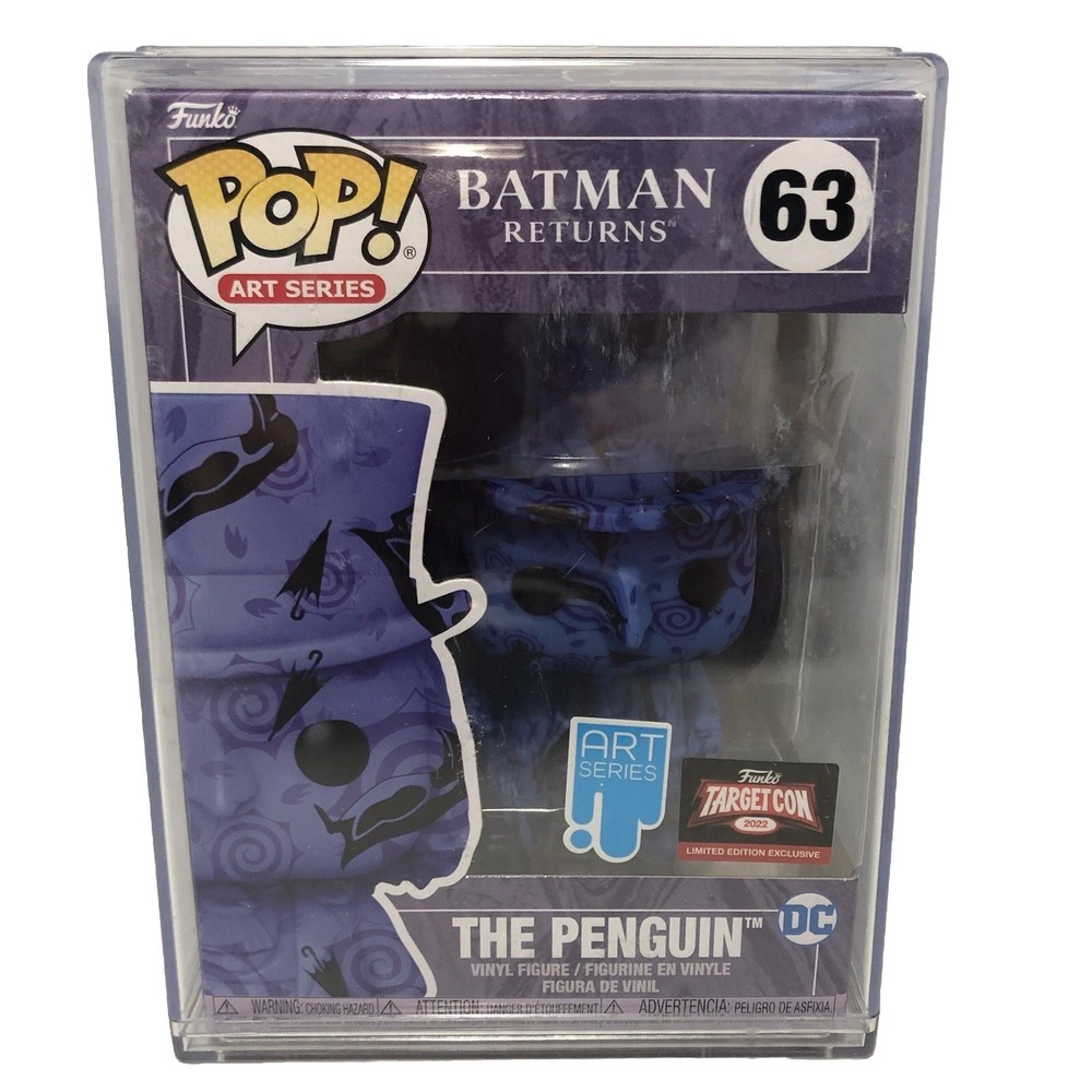 Funko Pop! Art Series Batman Returns 63 The Penguin Target Con Vinyl Figure