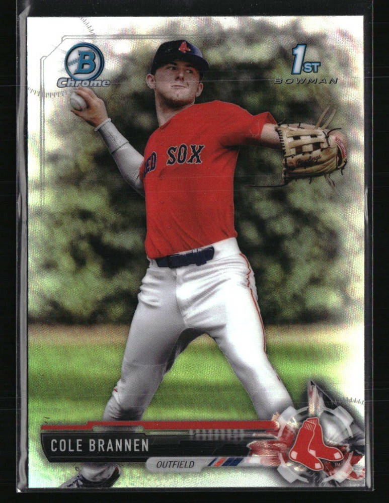 Cole Brannen 2017 Bowman Draft Chrome Refractors #BDC-193 Baseball Card