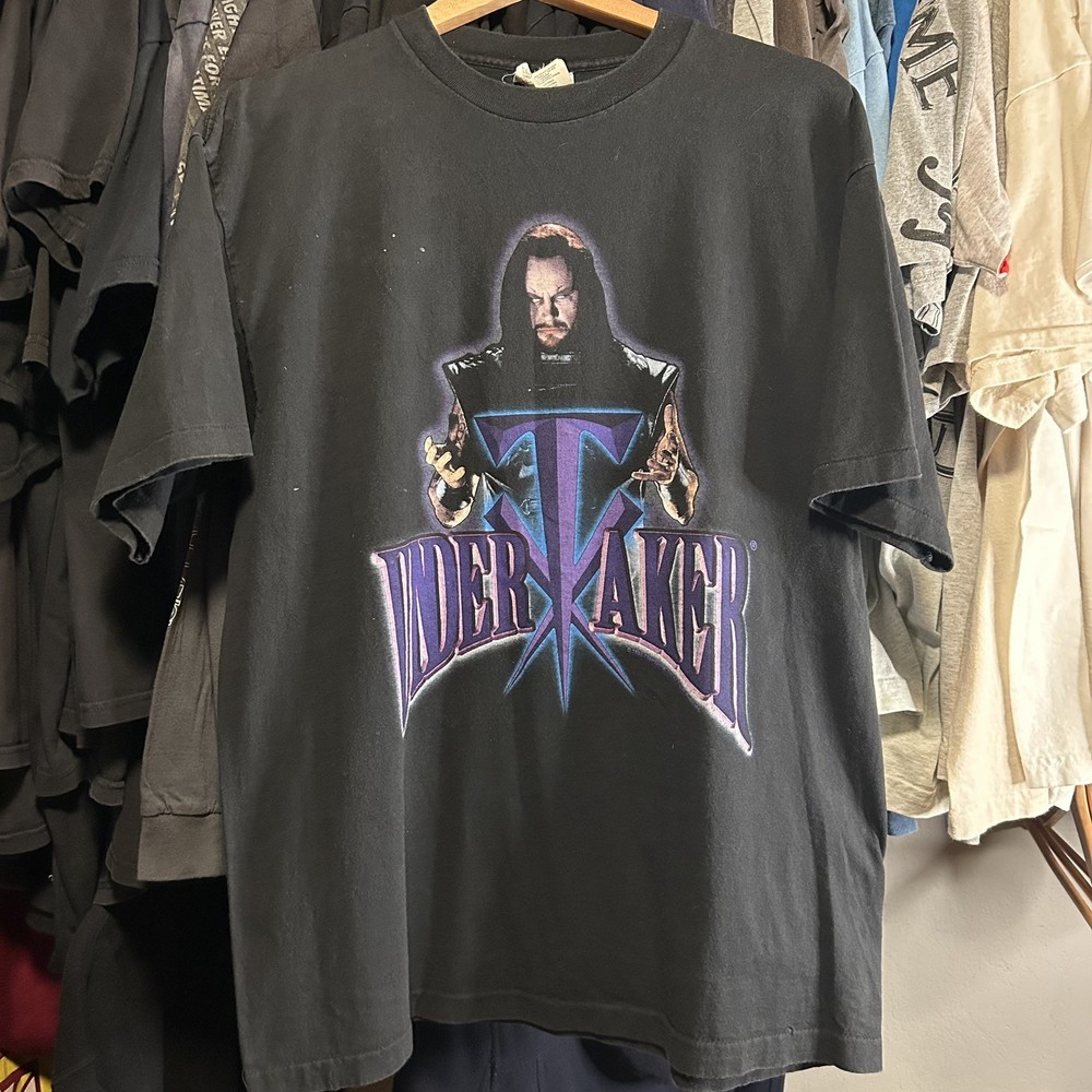 Vintage WWF The Undertaker Single Stitch T Shirt Men’s Size Xtra Large 1997 Rare
