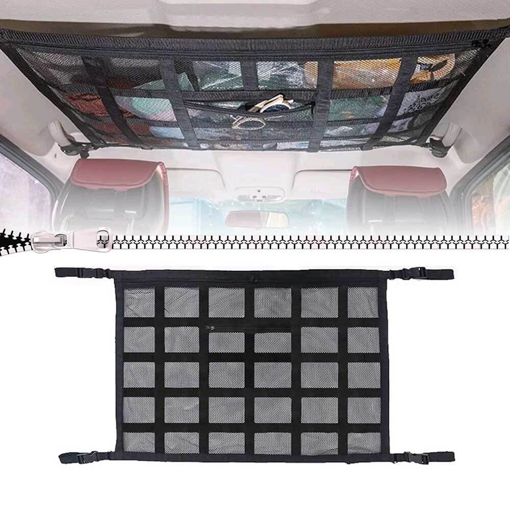 Universal Car Roof Storage Bag Cargo Net Mesh Organizer Accessories For 78*53cm