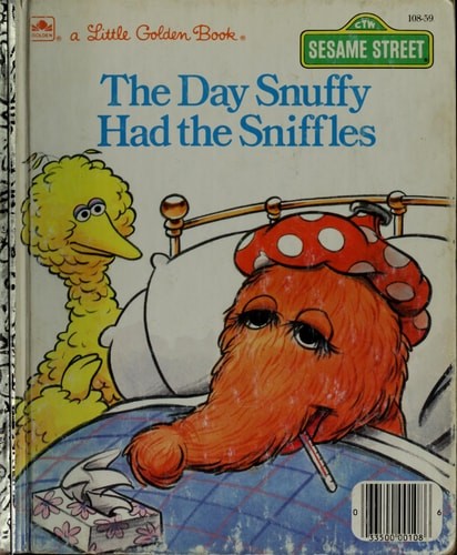 The Day Snuffy Had the Sniffles (Little Golden Book) by Linda Lee Maifair,Golden