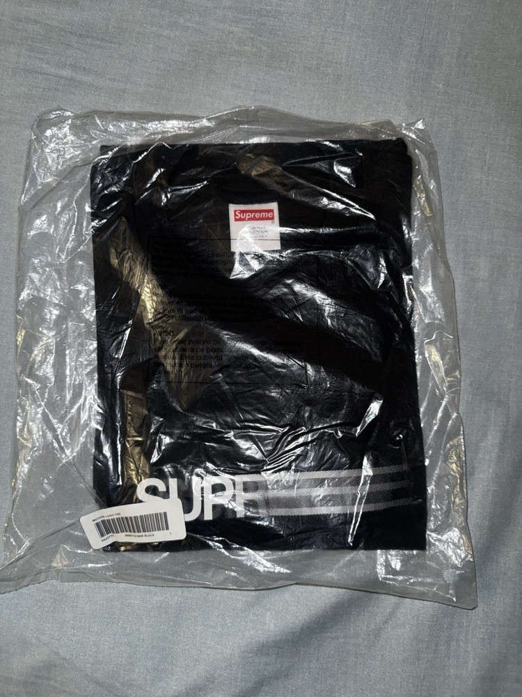 Supreme Motion Logo Tee Men's L Black Graphic Logo SS23T75