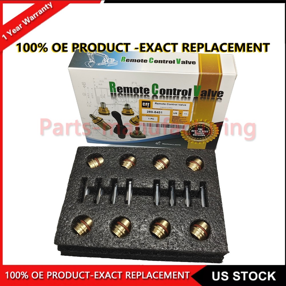 NEW 289-8451 8X Pilot Valve Plunger Kit For Caterpillar 226B 232B 248B 267 287B