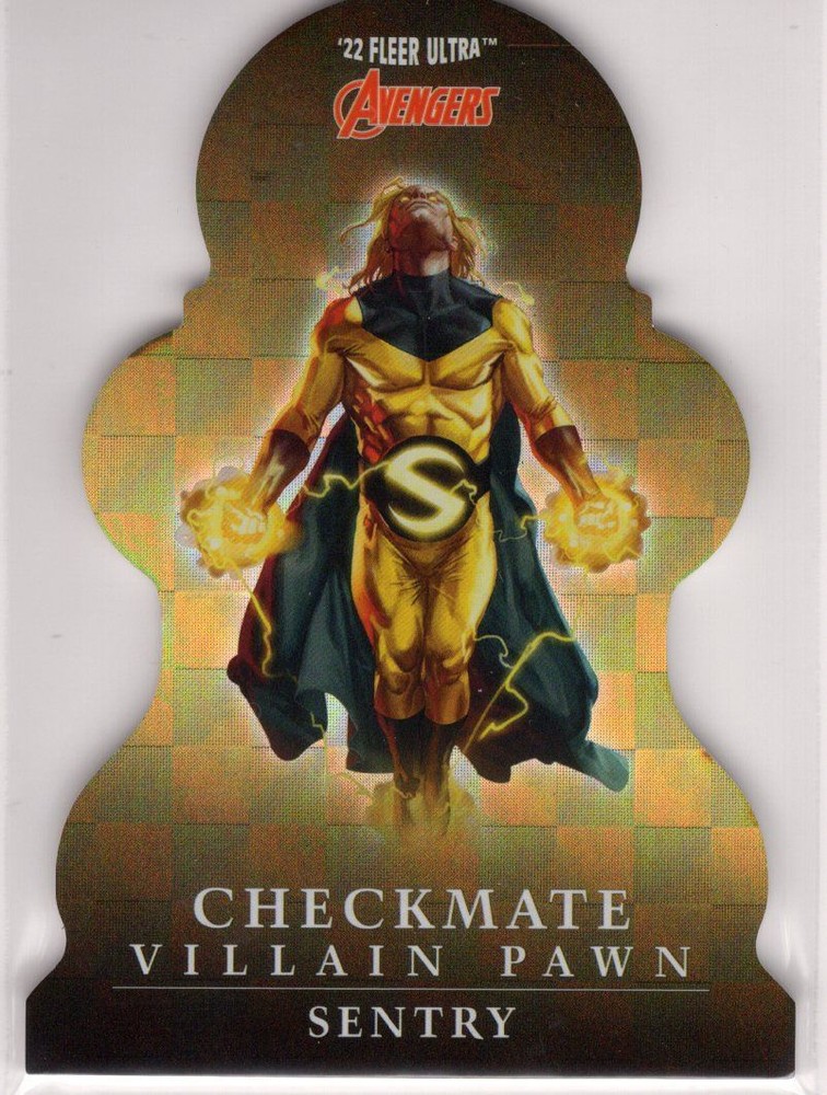 Marvel Fleer Ultra Avengers 2022 Checkmate Chase Card CP-23 Sentry