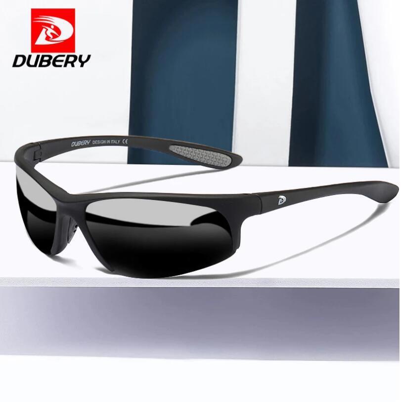 DUBERY Sport Polarized Sunglasses For Men  Driving Fishing Cycling Glasses New