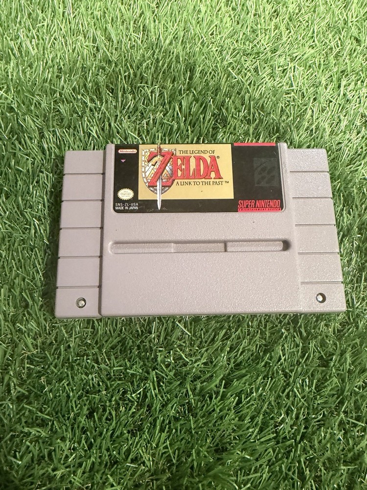 The Legend of Zelda: A Link to the Past Super Nintendo SNES Authentic Works!