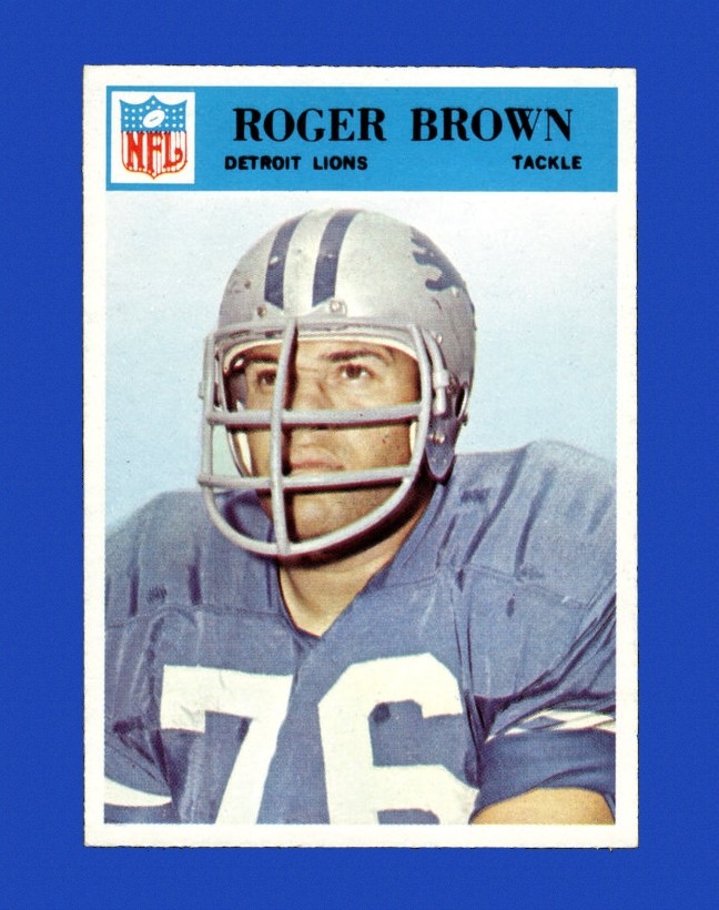 1966 Philadelphia Set-Break # 67 Roger Brown NM-MT OR BETTER *GMCARDS*Consign with Greg Morris Cards