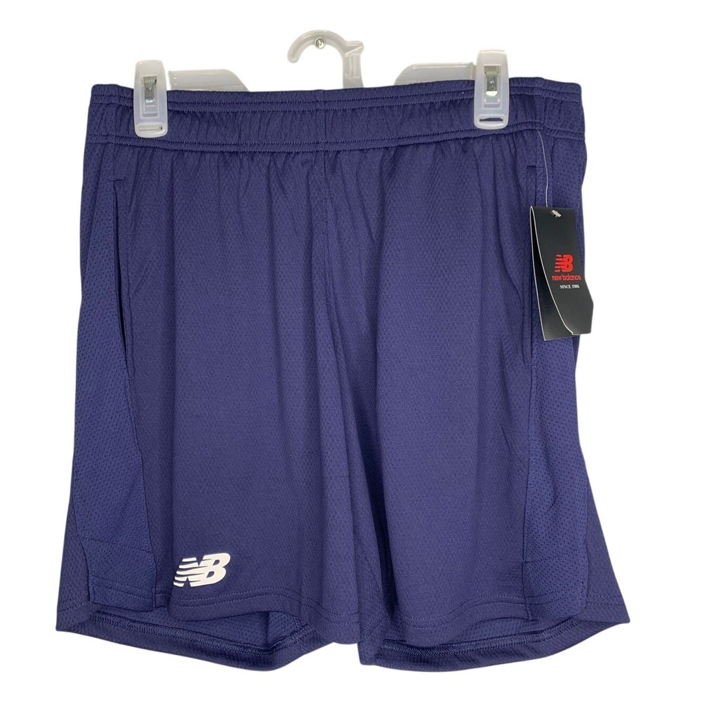 New Balance Men's Navy Athletic Training Shorts NEW