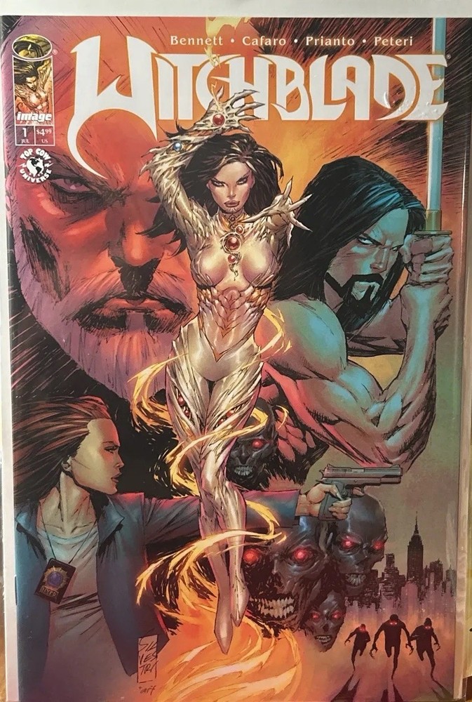Witchblade #1 Cover A-Marc Silvestri and Arif Prianto (Image Comics Malibu...