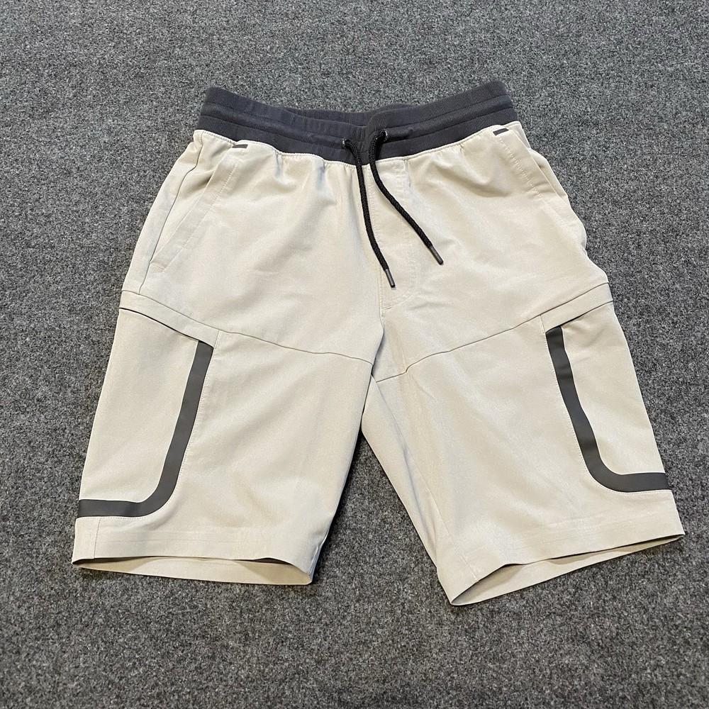 Under Armour Sportstyle Elite Cargo Shorts Medium 28x8 Gray Zip Pockets