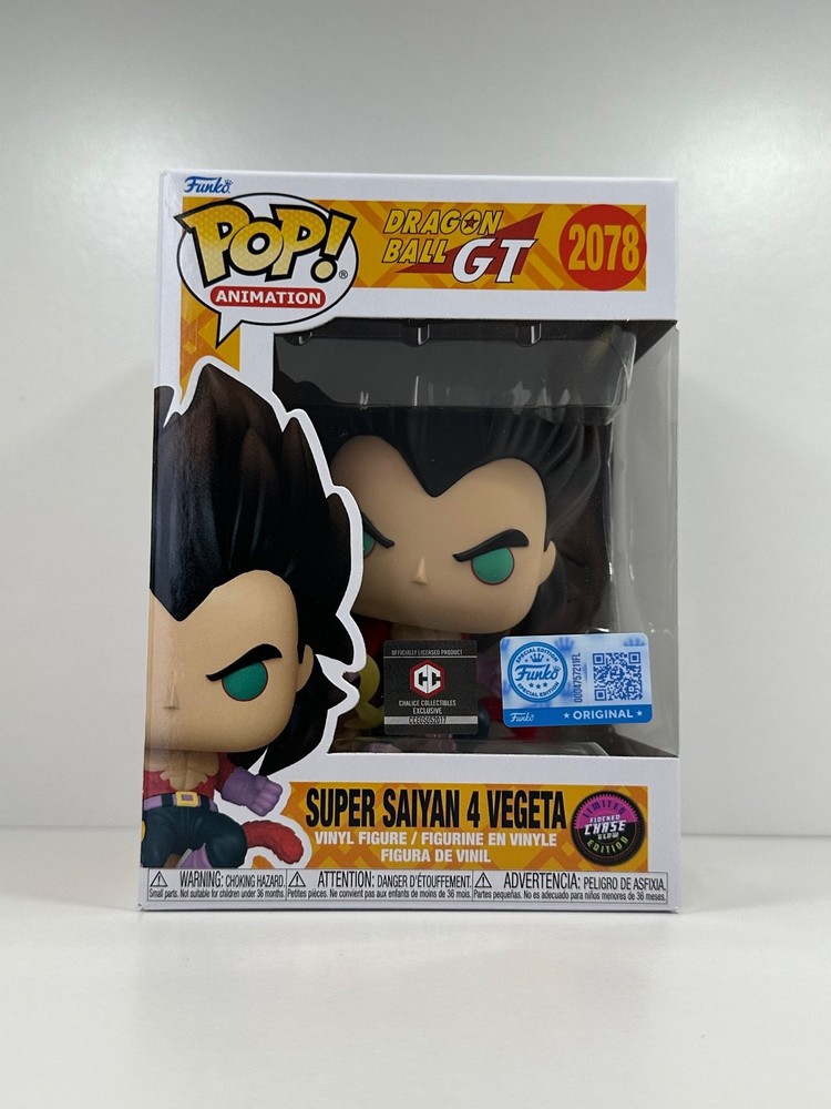 Funko Pop! Vinyl: Dragon Ball - Super Saiyan 4 Vegeta (Flocked) (Chase)