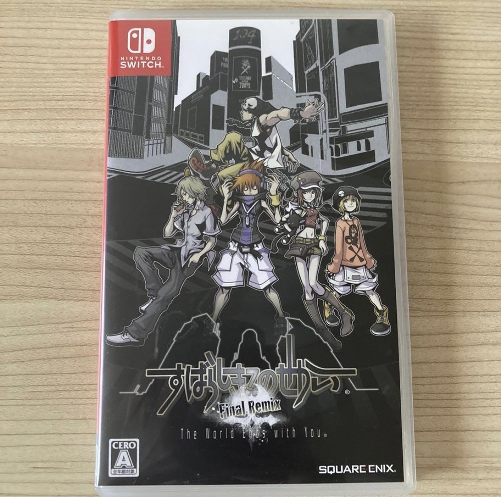 Switch Nintendo The World Ends With You Final Remix Japanese Version Action RPG