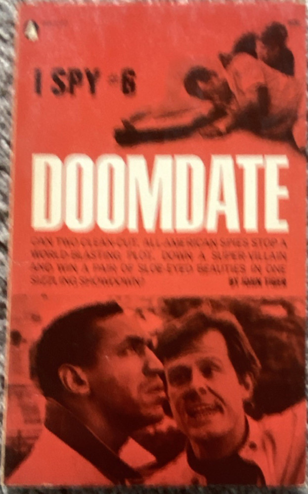 I Spy Doomdate John Tiger Paperback Popular Library Action Adventure 1960s