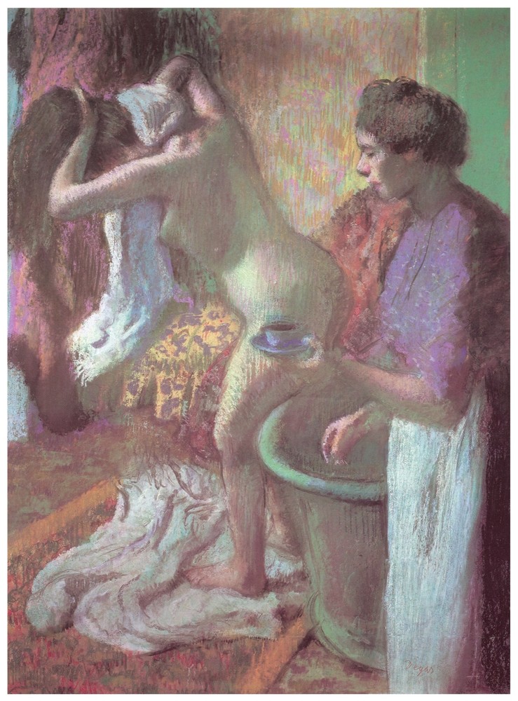 Decor Bathing Poster.Fine Graphic Art Design wall art Home Shop Wall Art.1909