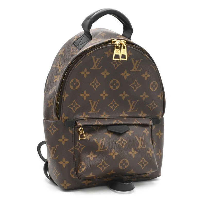 Louis Vuitton Monogram Palm Springs Backpack PM M41560 Noir Brown 132248