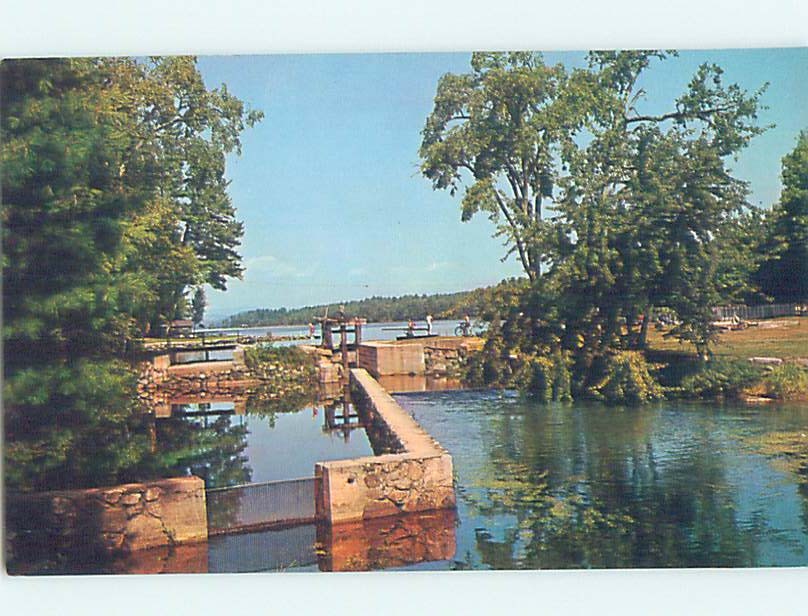 Pre-1980 LAKE SCENE Bridgton Maine ME hp6386