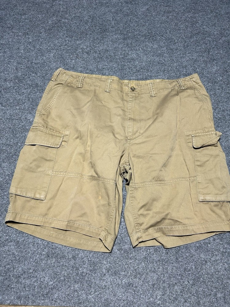 Polo Ralph Lauren Cargo Shorts Mens 40 Relaxed Baggy Loose Classic Twill Chunky