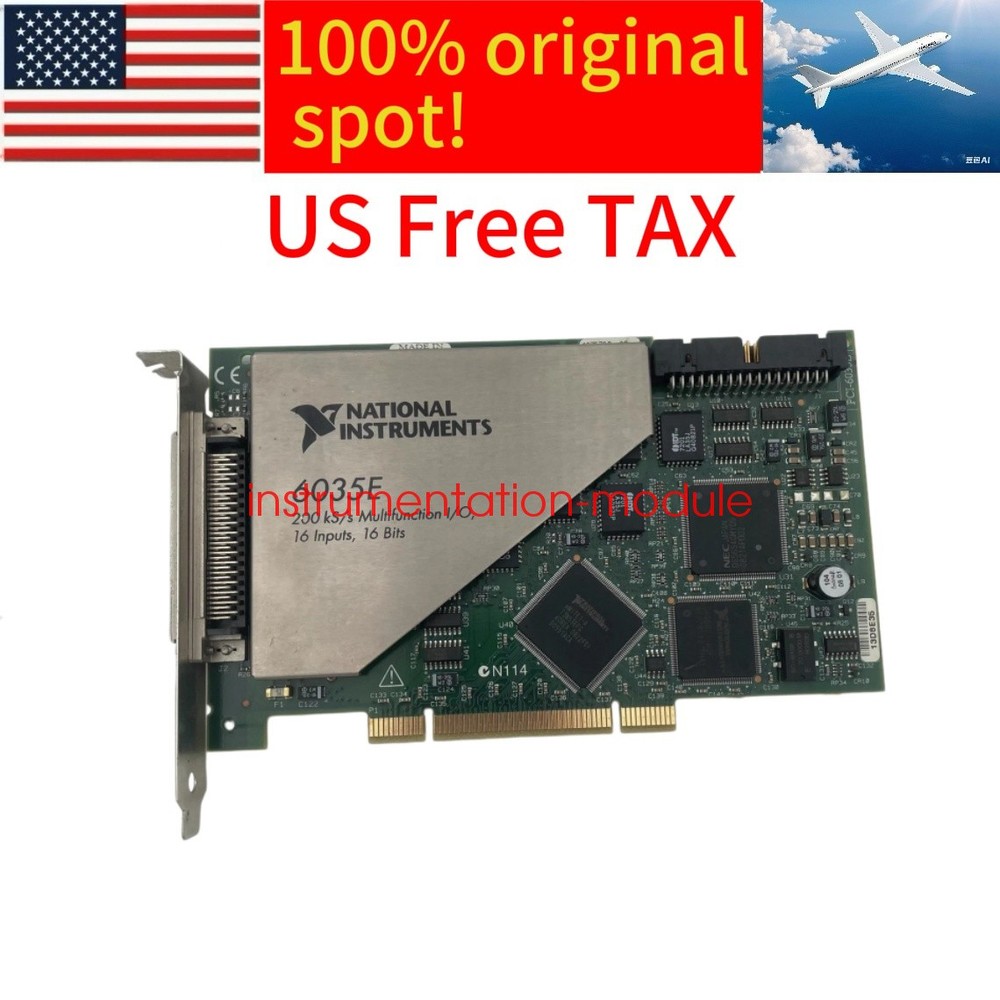 1PCS NEW National Instruments NI PCI-6035E DAQ Card New in box spot